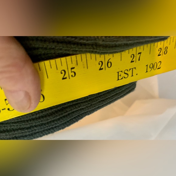 Vintage Sanctuary Sweater Collar Buttons Dark Green Sz S - Picture 6 of 11